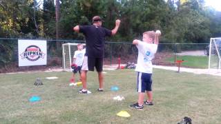 How to Throw a Baseball Step One 5 amp 6 year olds [upl. by Phip]