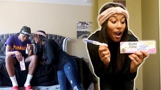 IM PREGNANT PRANK ON GIRLFRIEND [upl. by Hymie]