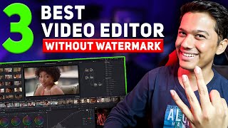 3 Best Video Editing Softwares For PC  Without Watermark [upl. by Ainatit]