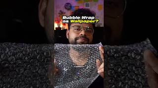 Bubble wrap was a wallpaper [upl. by Dnomar]