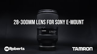 Tamrons New AllInOne Zoom Lens for Sony EMount [upl. by Obed]