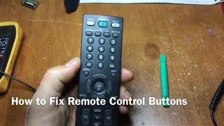 How to Fix Remote Control Buttons [upl. by Costanza]