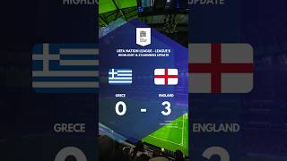 Highlight amp Goal Moment Grece 03 England UEFA National League B [upl. by Mulford]