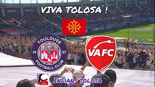 Vive lOccitanie   Toulouse FC  Valenciennes FC  VLOG32 Indians Tolosa [upl. by Onfre]