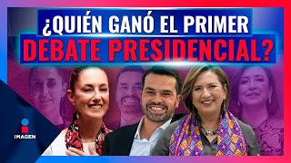 Primer debate presidencial 2024 Representantes de los candidatos opinan  Noticias con Paco Zea [upl. by Nosak]