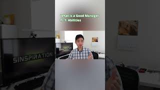 What is a Good Manager Pt 1  Abilities manager mentorship leadership career [upl. by Kinom]