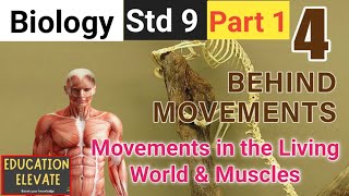 Class 9  Biology  Unit 4  Behind Movements  Part 1 [upl. by Jaret]