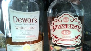 Dewars White Label vs Chivas Extra 13 Rye Cask Selection [upl. by Braun800]