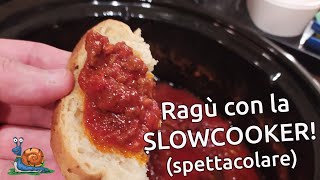 Ragù di carne con la slow cooker [upl. by Laktasic]