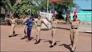 KARNATAK DEGREE COLLEGE NCC UNDER LT ASHWIN L CHAVANANO [upl. by Cornie]