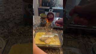 Making brynleyjoyner gut friendly pancake bowl [upl. by Idnyl455]