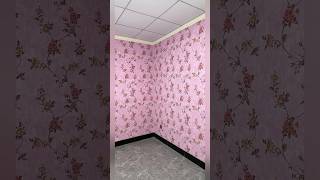 Japanese Wallpaper Decorating Technique🤩😊 shorts factsinhindi viral [upl. by Airliah]