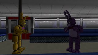 FNAFSFM Springbonnie VS Bonnie [upl. by Arriet]