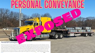 Personal Conveyance SO EASY WE COMPLICATE IT trucking personalconyenace owneroperator cdldriver [upl. by Girish]