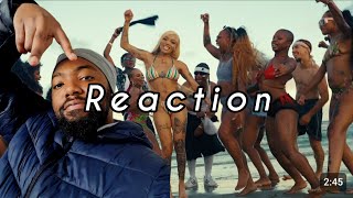 GloRilla  TGIF Official Music Video  Reaction  Review  South African Youtuber [upl. by Munsey583]