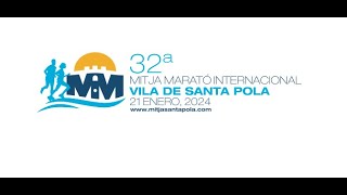 Retransmisión Mitja Marató Internacional Vila de Santa Pola 2024 [upl. by Stacey107]