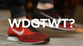 WDGTWT Nike Flyknit Racer  University Red [upl. by Hafeenah]