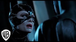 Batman Returns  Catwoman Fights Batman Scene  Warner Bros Entertainment [upl. by Iong480]