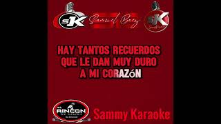 Karaoke Sin ti de MDO by Sammy Karaoke [upl. by Faith]