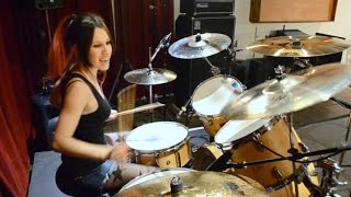 Slayer quotSouth of Heavenquot Drum Cover by Nea Batera [upl. by Dorahs]