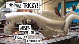 This Was Tricky  Austin J40 Pedal Car Restoration  Ep5 [upl. by Macfarlane829]