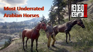 Red Chestnut amp Warped Brindle Arabian Locations amp stats \ RDR2 [upl. by Atekal233]