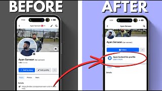 How To LOCK Your Facebook Profile 2024 easy [upl. by Arayc]