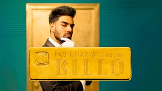 Pav Dharia  BILLO ft Raxstar amp Manav Sangha Official Lyric Video [upl. by Reerg]