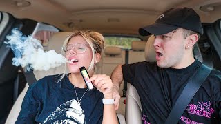 VAPE PRANK ON ANGRY FIANCÉ GONE WRONG [upl. by Vasilek731]