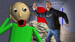 Baldi Steals Money from mystman12  Baldis Basics MOD [upl. by Kym]