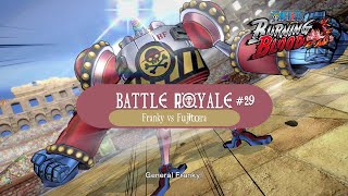 Battle Royale 29  SUPER  Franky Vs Fujitora  One Piece  Burning Blood [upl. by Iraam]