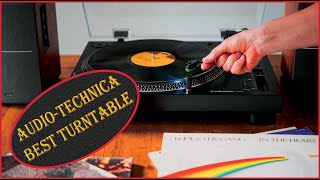 Best Turntable Audio Technica AT LP120XUSB BK Direct Drive with Convert Vinyl to Digital Reveal [upl. by Nehemiah]