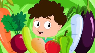 Vegetable Song For Children  Kids Songs And Videos [upl. by Basilio]