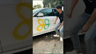 Papa Ne Kiya Car Par Colour 😱 respect shorts ytshorts [upl. by Ynatterb]