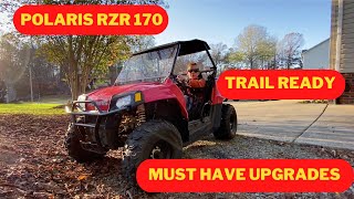 Polaris RZR 170 Must Have Upgrades [upl. by Otit]