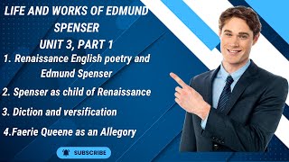 Life and Works of Edmund Spenser [upl. by Nahgiem309]