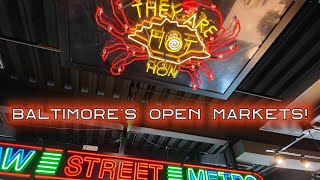 Things to do in Baltimore Open Market Tour [upl. by Irehc589]