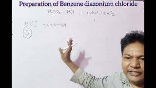 preparation of Benzene diazonium chloride [upl. by Jeffers617]