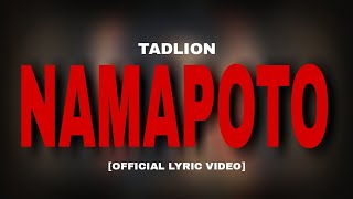 Tadlion  Namapoto Official Lyric Video [upl. by Matthews315]