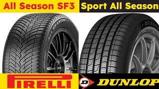 Pirelli Cinturato All Season SF3 vs Dunlop Sport All Season [upl. by Lerim275]