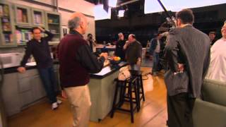 Jason Alexander teaches Larry David how to play George [upl. by Cos]