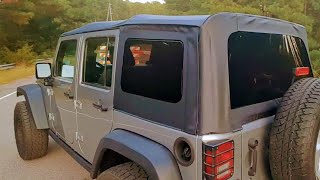 Smittybilt Replacement Soft top for Jeep Wrangler JKU Review [upl. by Yaja]