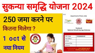 Sukanya samriddhi Yojna 2024  सुकन्या समृद्धि योजना 2024 [upl. by Mace]