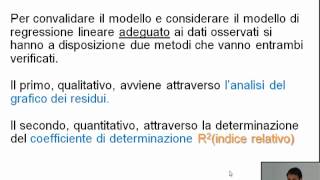 Statistica Medica  La regressione lineare [upl. by Rickey436]