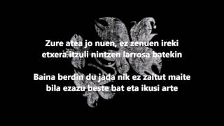 Berri Txarrak  Ikusi Arte LETRA [upl. by Enoryt]