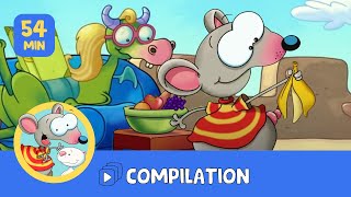 Toopy Goes Bananas 🍌  MORE Toopy and Binoo Kids Cartoons 12 Full Episodes Compilation😍 [upl. by Ellerrehs494]