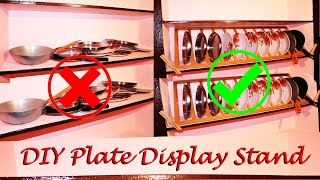 How to Make Plate Stand at Home [upl. by Leumhs]