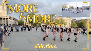 KPOP IN PUBLIC  SIDE CAM TWICE 트와이스 – MORE amp MORE  Dance Cover in LONDON [upl. by Bogart]