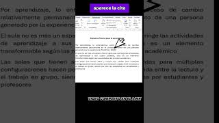 🔴 Cómo citar en normas APA 7ma edicion 😎citas y referencias fácil ayuda formatoapa citacionenapa [upl. by Phiona]