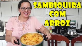 SAMBIQUIRA DE FRANGO COM ARROZ MUITO FÁCIL DE FAZER [upl. by Fulvia]